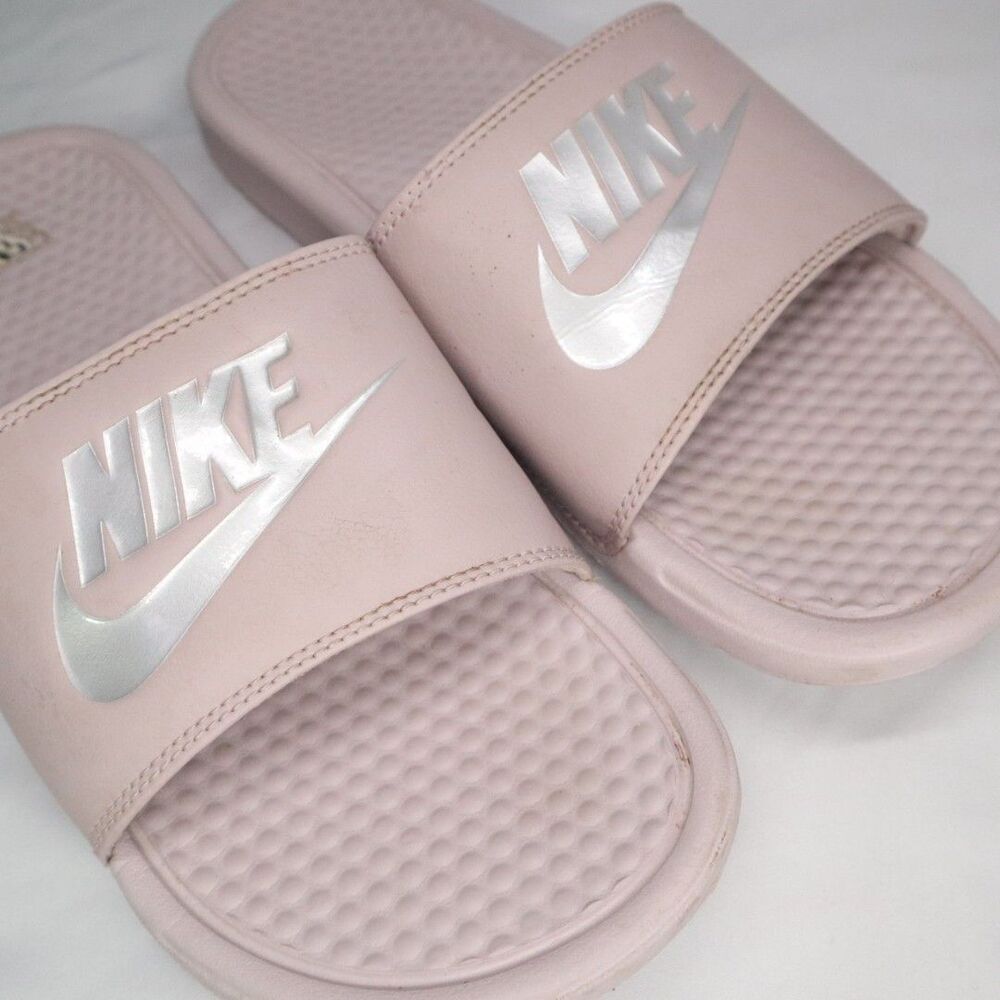 Nike Slide Sandal Shoe Nude Color Women's Size 10